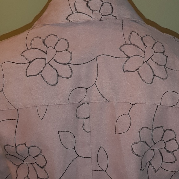 Sag Harbor Cardigan Blazer Top Size MP  ☆ - Picture 6 of 9